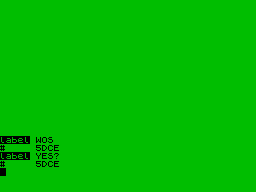 Running screen