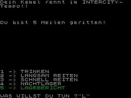 Running screen