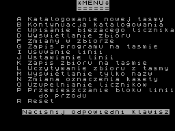 Running screen