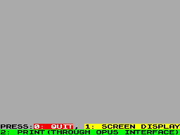 Running screen
