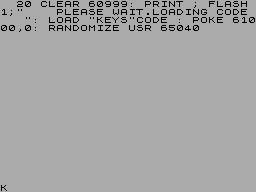 Running screen