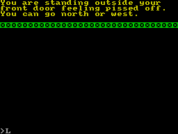 Running screen