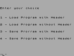 Running screen