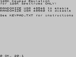 Running screen
