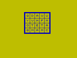 Running screen