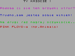 Running screen