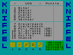 Running screen