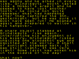 Running screen