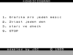 Running screen
