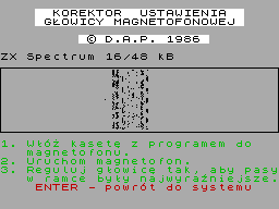Running screen