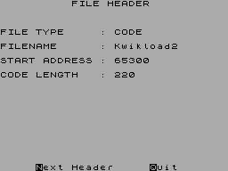 Running screen