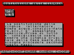 Running screen
