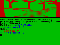 Running screen