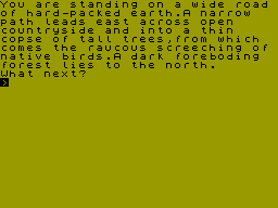 Running screen