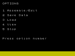 Running screen
