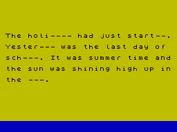 Running screen