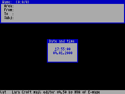 Running screen