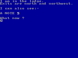 Running screen