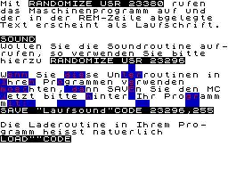 Running screen