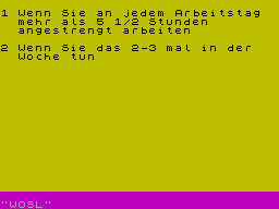 Running screen