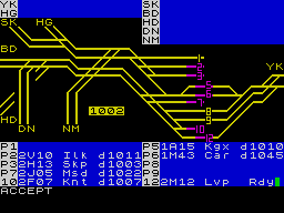 Running screen