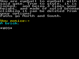 Running screen