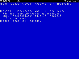 Running screen