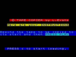 Running screen