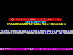 Running screen