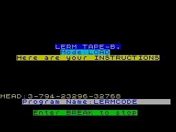 Running screen