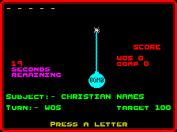 Running screen