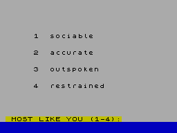 Running screen