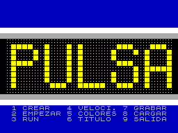 Running screen