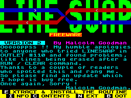 Running screen