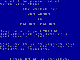 Running screen