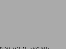 Running screen