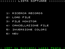 Running screen