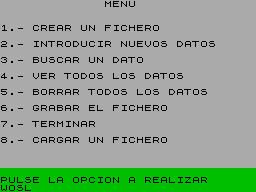 Running screen