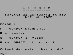 Running screen