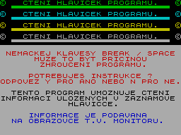Running screen