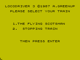 Running screen
