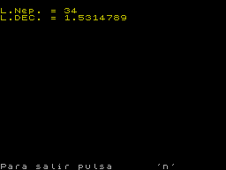 Running screen