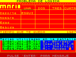 Running screen