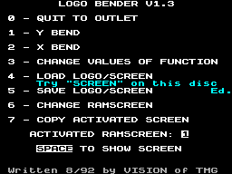 Running screen