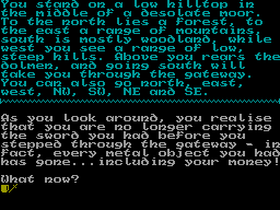 Running screen