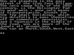 Running screen