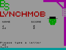 Running screen