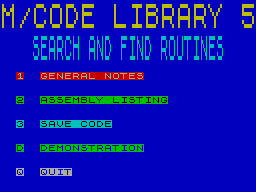 Running screen