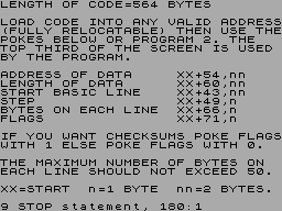 Running screen