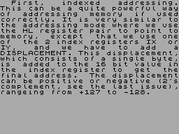 Running screen